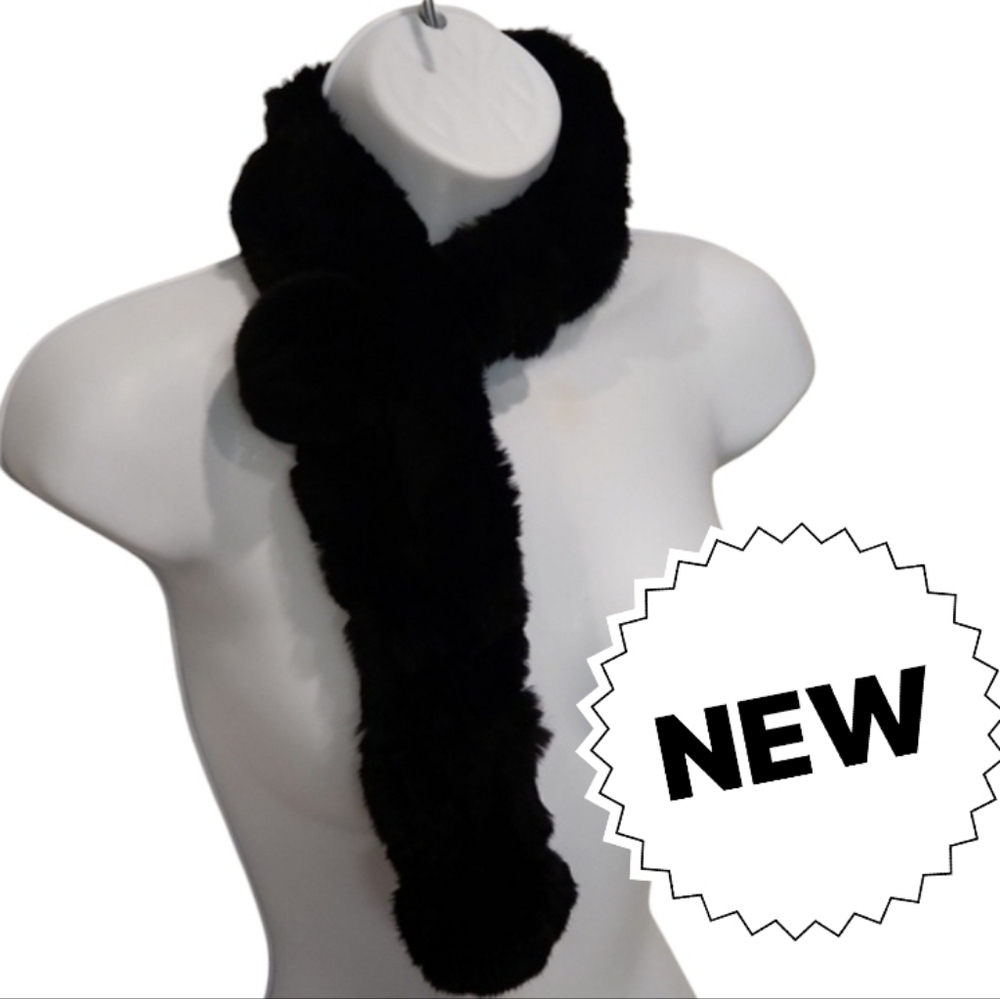 Fur Scarf Neck Warmer